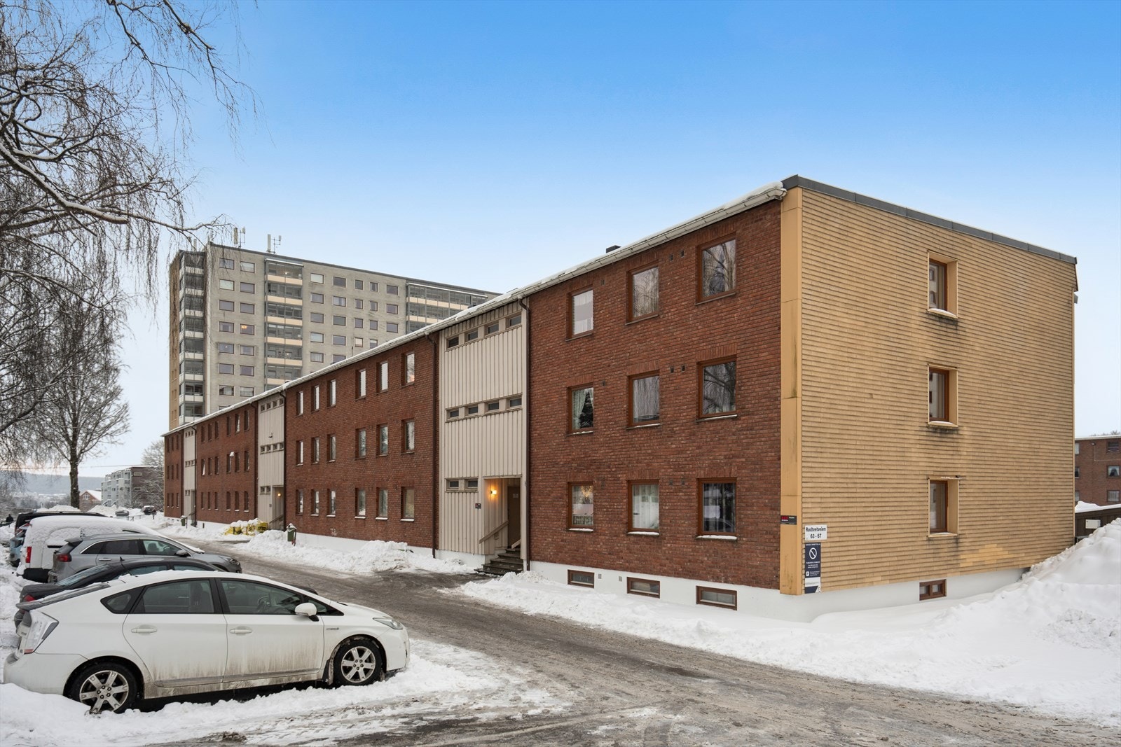 Borettslaget består av 322 andelsleiligheter. Galleribilde