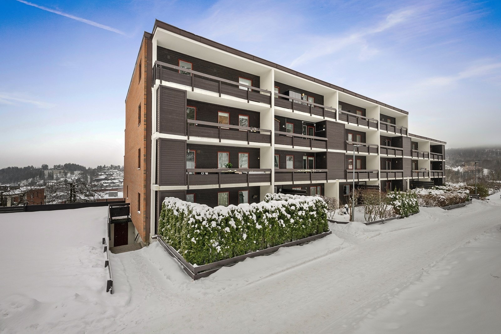 Her bor du i et rolig og trygt nabolag med hyggelige naboer Galleribilde