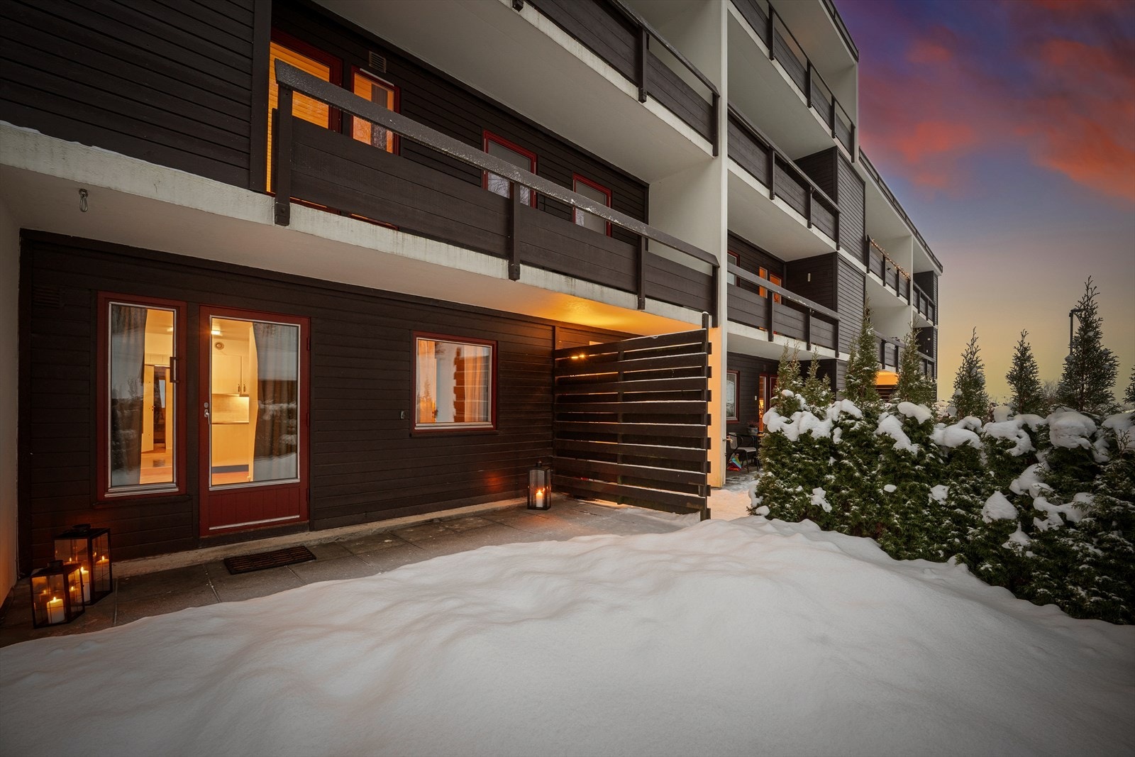 Kveldsstemning Galleribilde