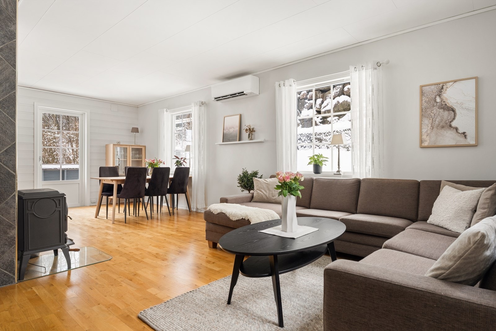 Boligen har en funksjonell og god planløsning. Galleribilde