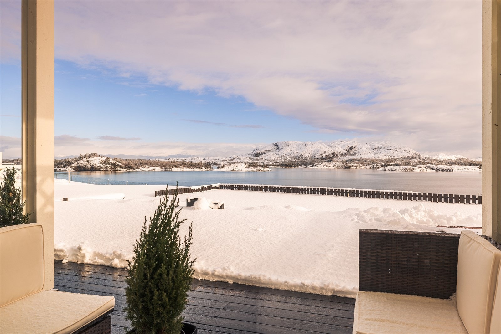 En utsikt som skaper ro til sjel og hjem. Galleribilde