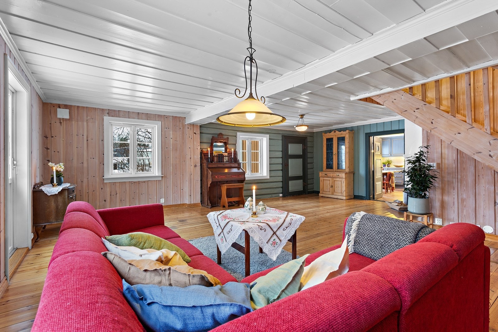 Adkomst til boligen rett inn i stuen Galleribilde