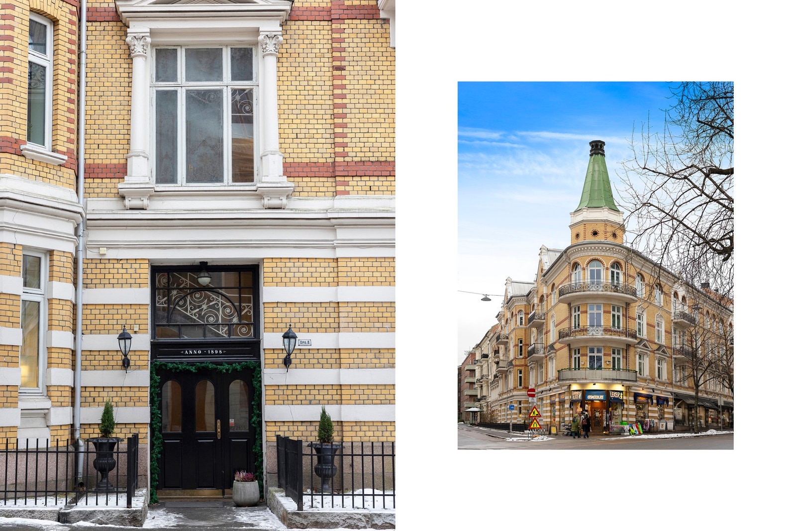 Innholdsrik klassisk leilighet i vakker gård på beste Frogner. Galleribilde