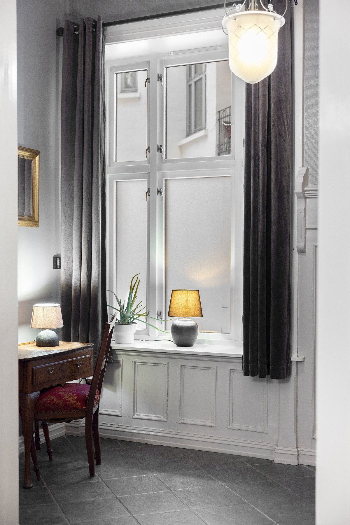 Entré vender mot bakgården Galleribilde