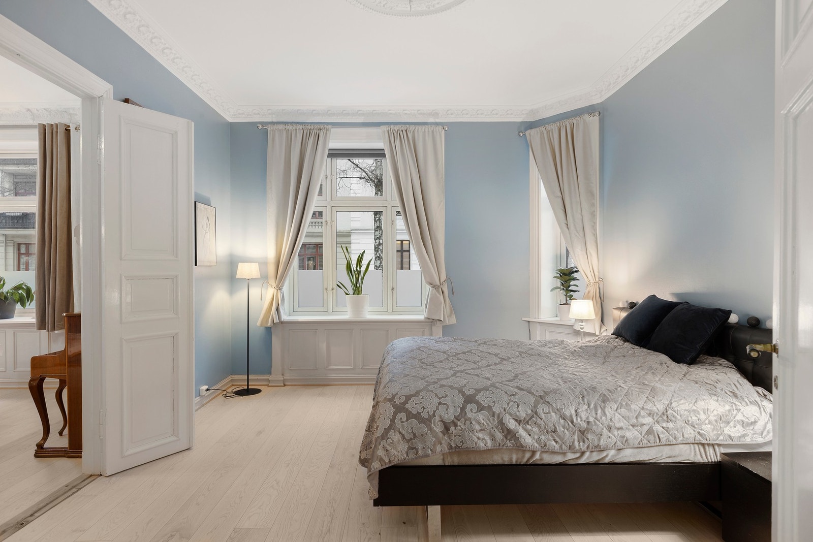 Boligen har 3 soverom, hovedsoverommet. Galleribilde