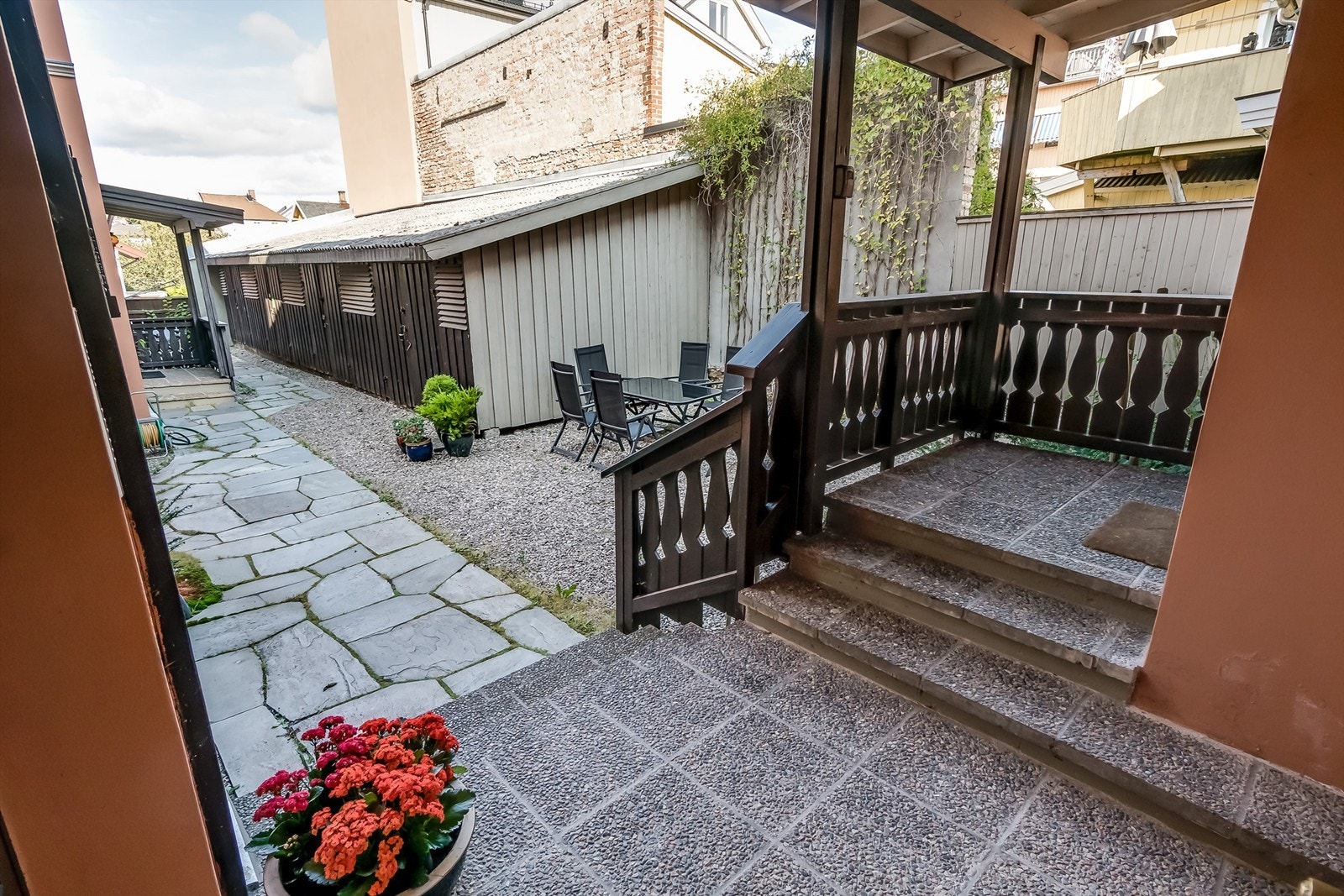 Sommerbilder fra bakgården. Galleribilde