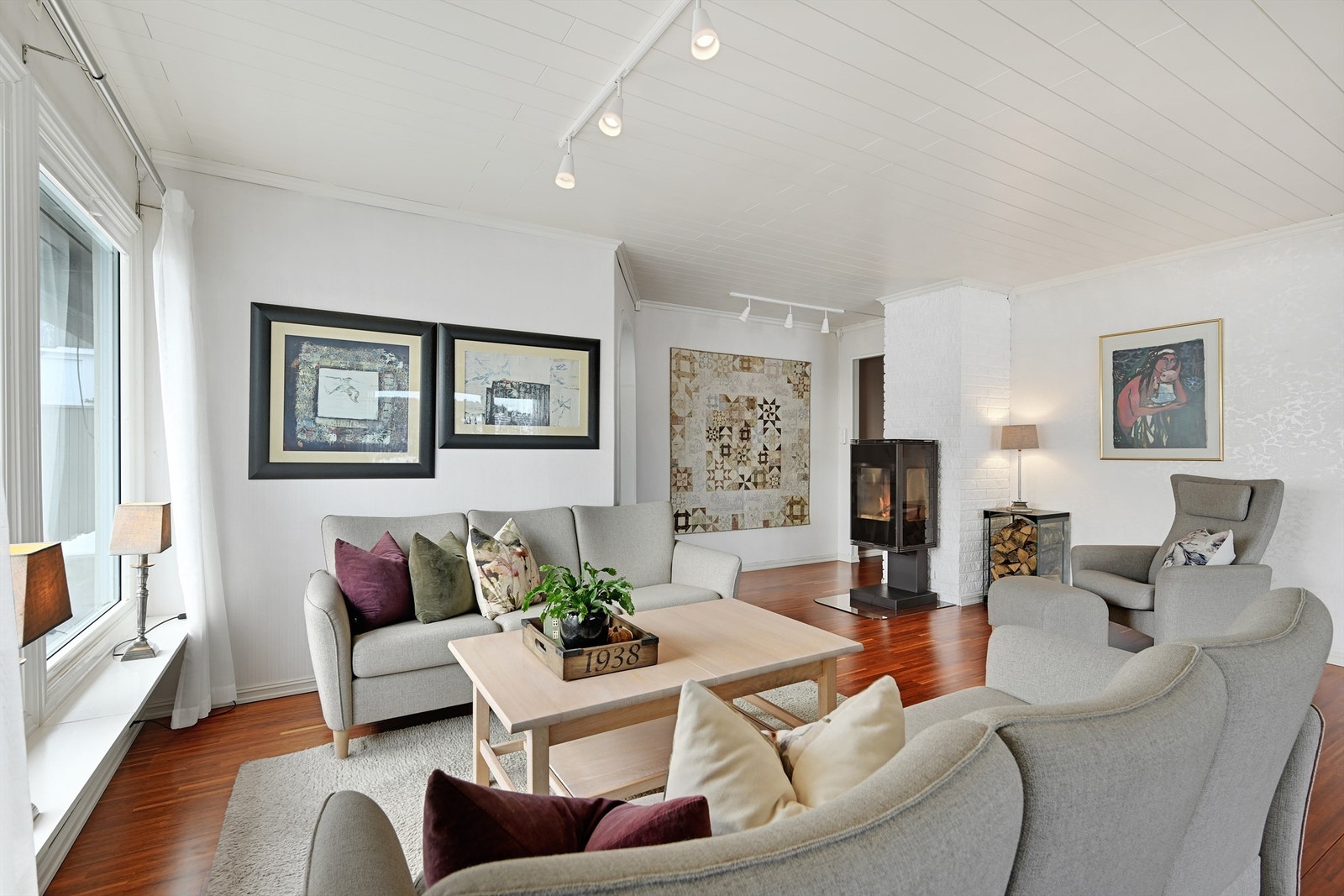 Hyggelig å innrede med salong. Galleribilde