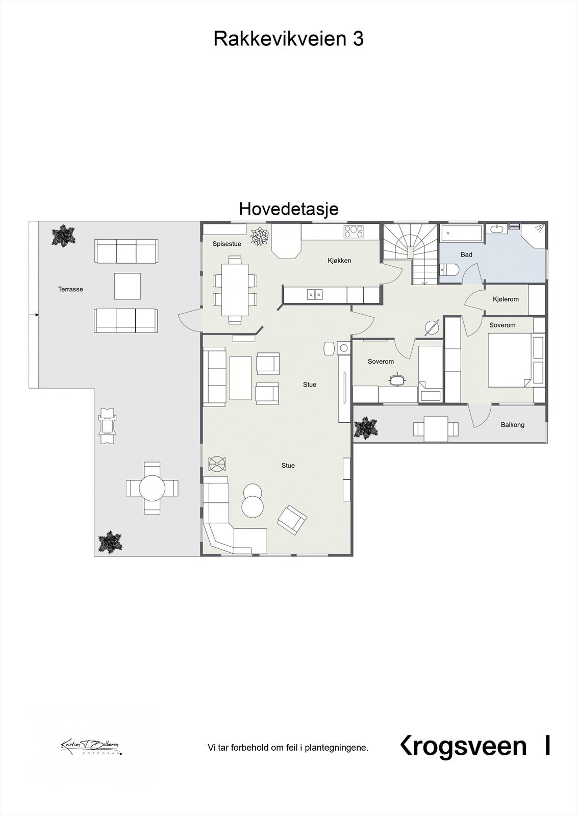 Planskisse 2. etasje. Galleribilde