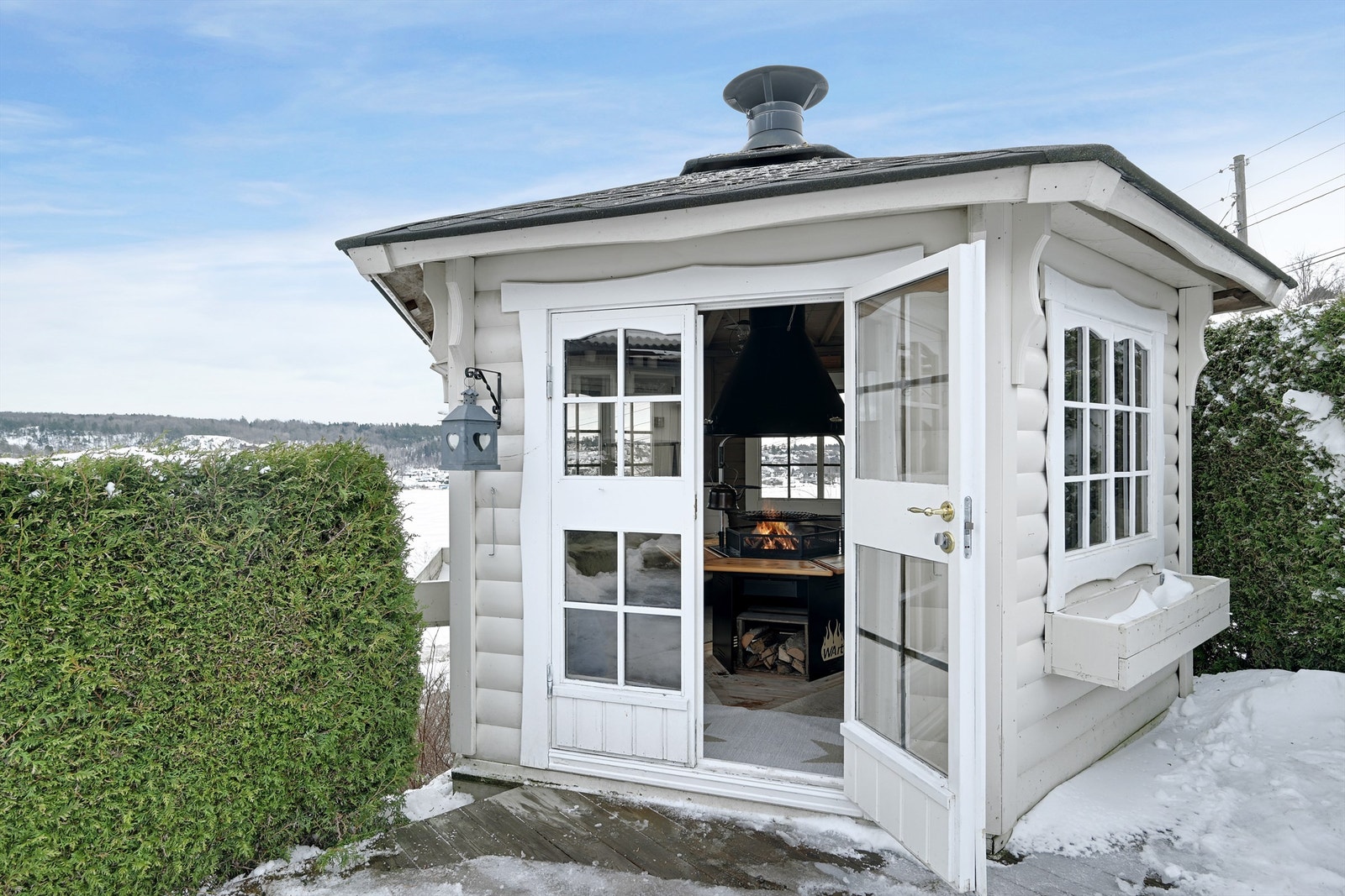 Stilig grillhytte! Galleribilde