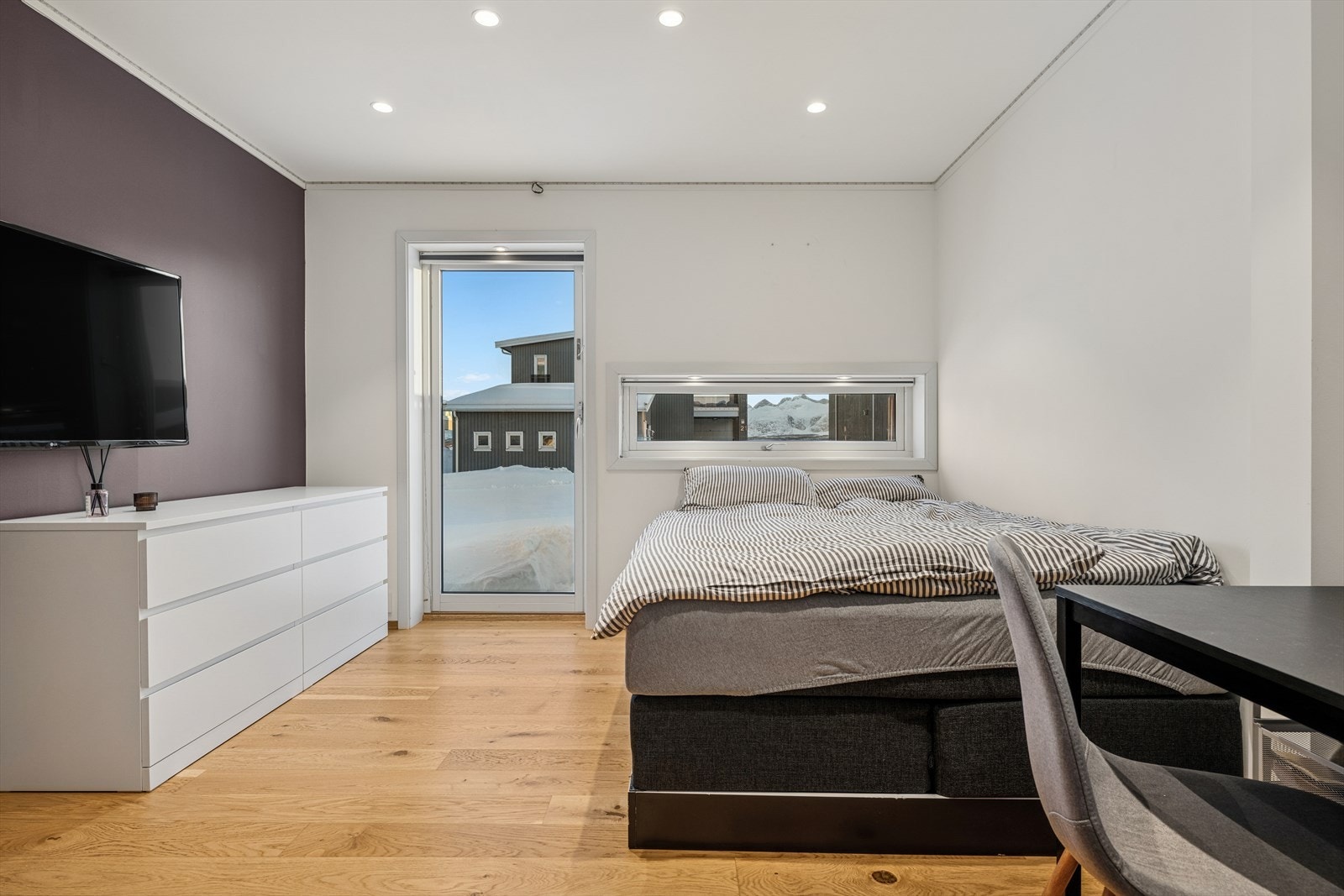 Soverom 3 er plassert i kjelleren. Galleribilde