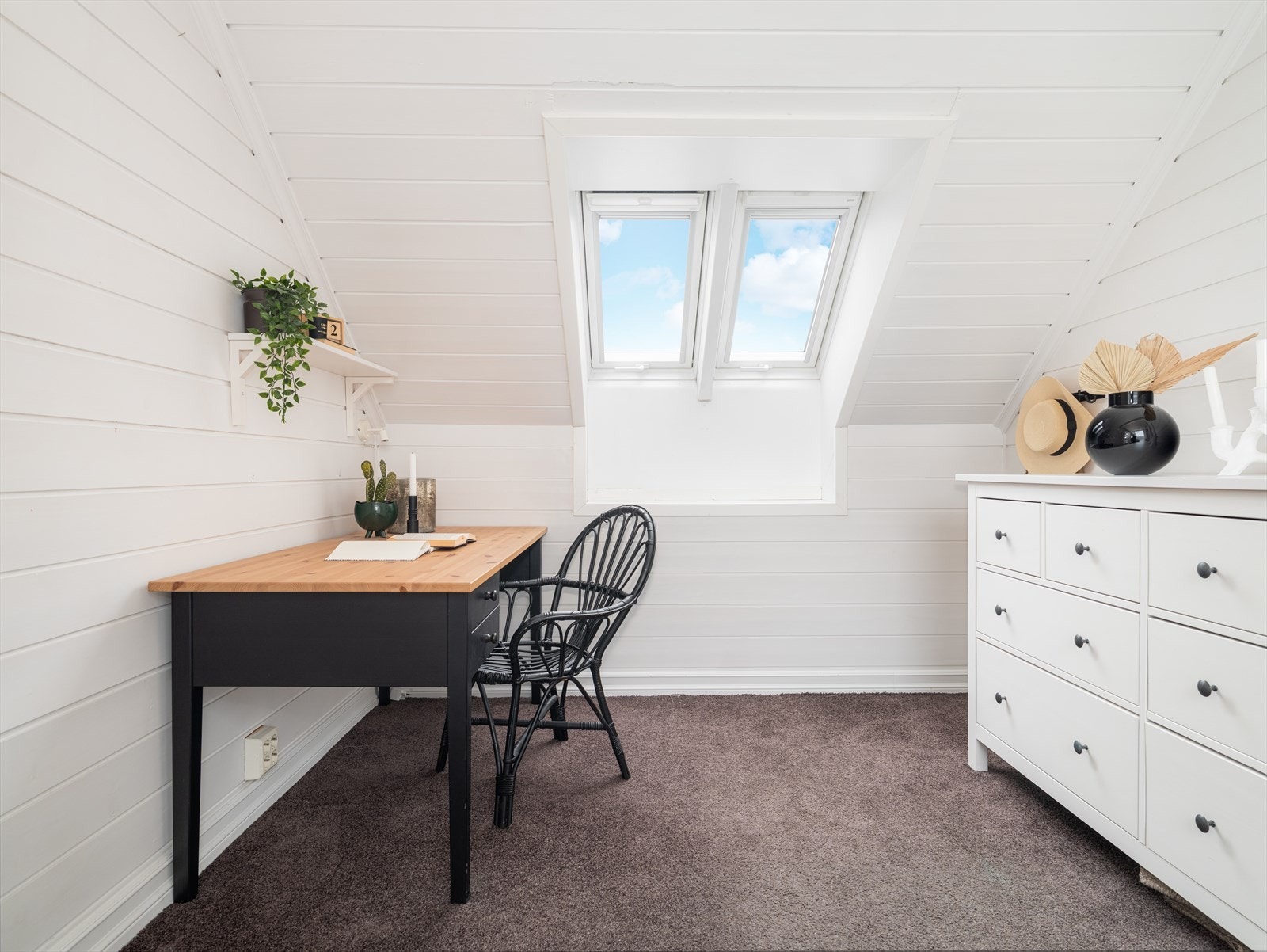 Rommene har flere potensielle bruksområder og kan enkelt benyttes som blant annet barnerom, gjesterom, hjemmekontor eller hobbyrom. Galleribilde