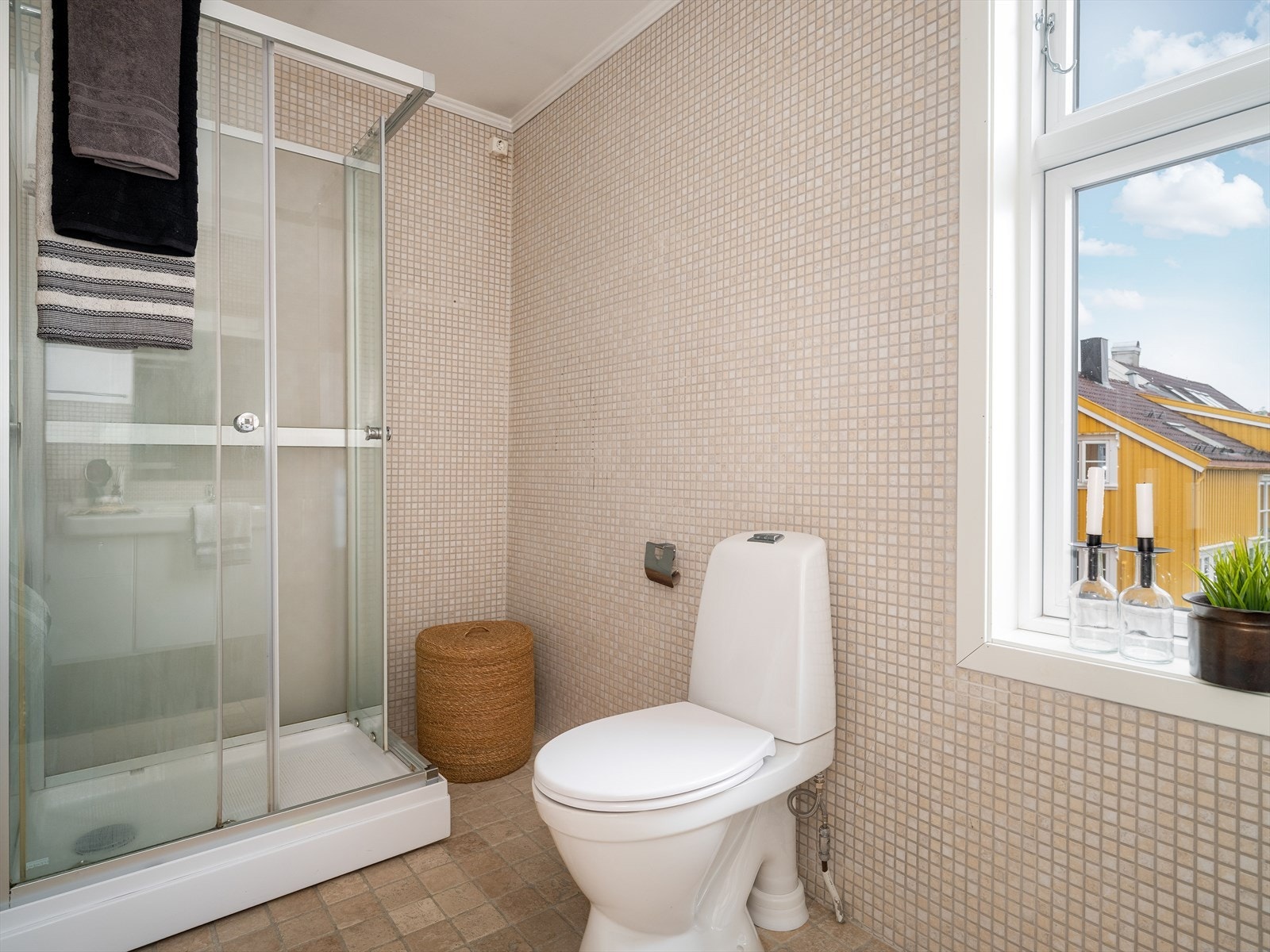 Badet fikk nytt klosett i 2024. Galleribilde