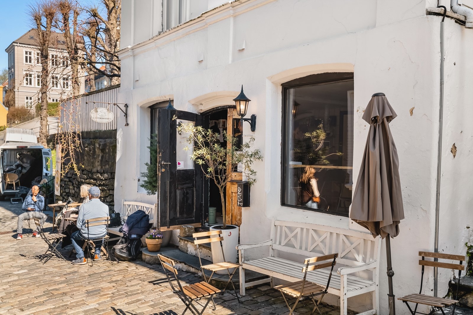 Det Lille Kaffekompaniet er en storfavoritt blant lokale. Galleribilde