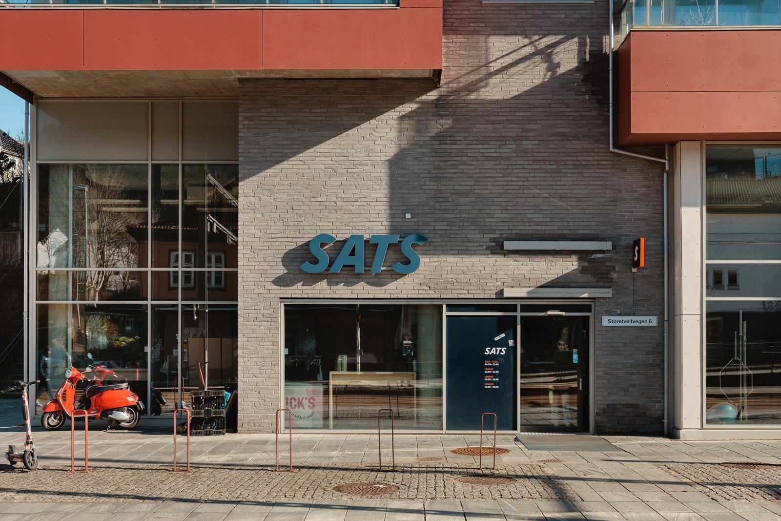 For den treningsglade finnes SATS Wergeland i nærområdet. Galleribilde