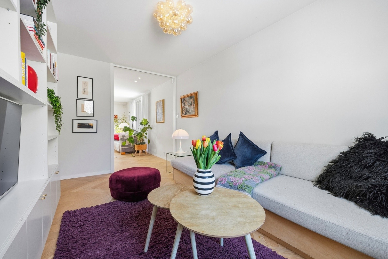 Rommet gir fleksibilitet i hverdagen og kan enkelt tilpasses ulike behov. Galleribilde