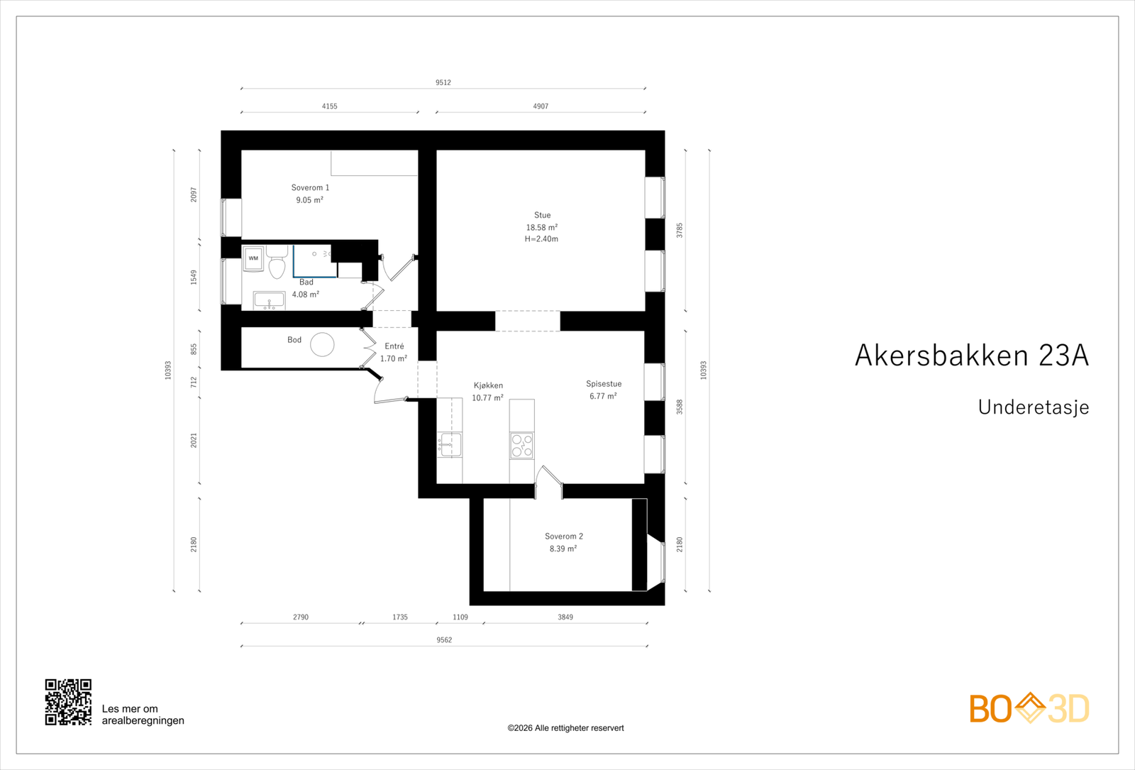 Dagens planløsning. Galleribilde