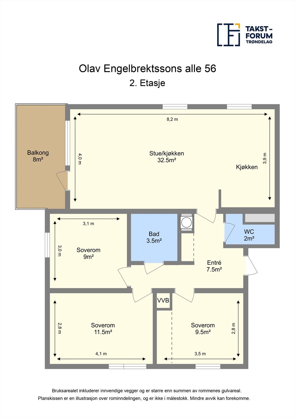 Planskisse. Galleribilde