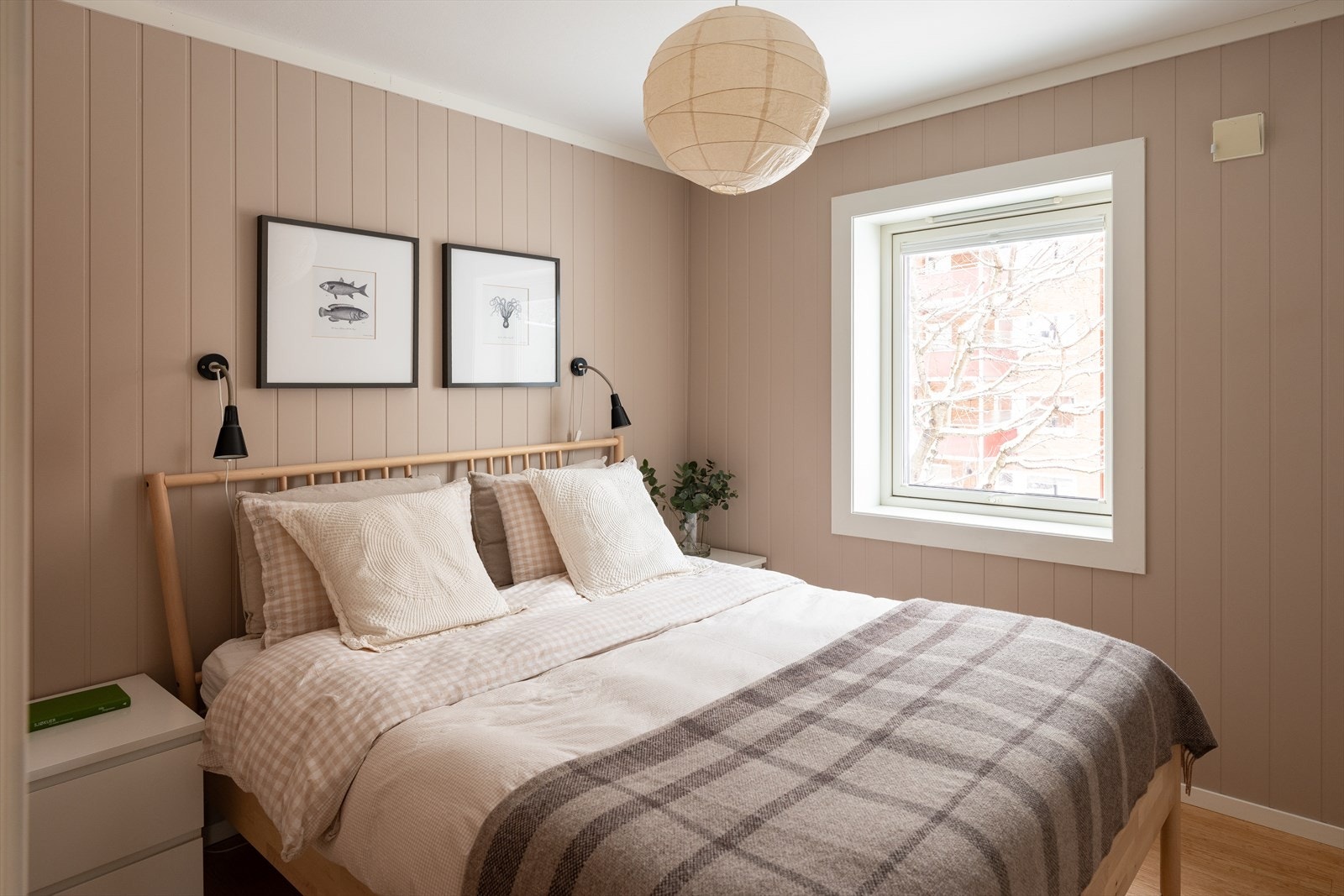 Det første soverommet måler 9,5m². Galleribilde