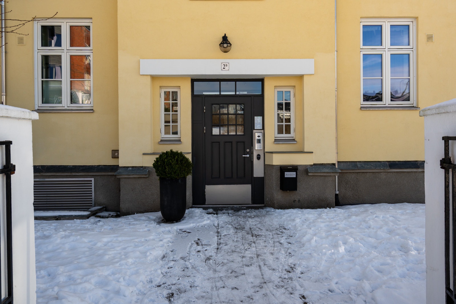 Inngangsparti Galleribilde