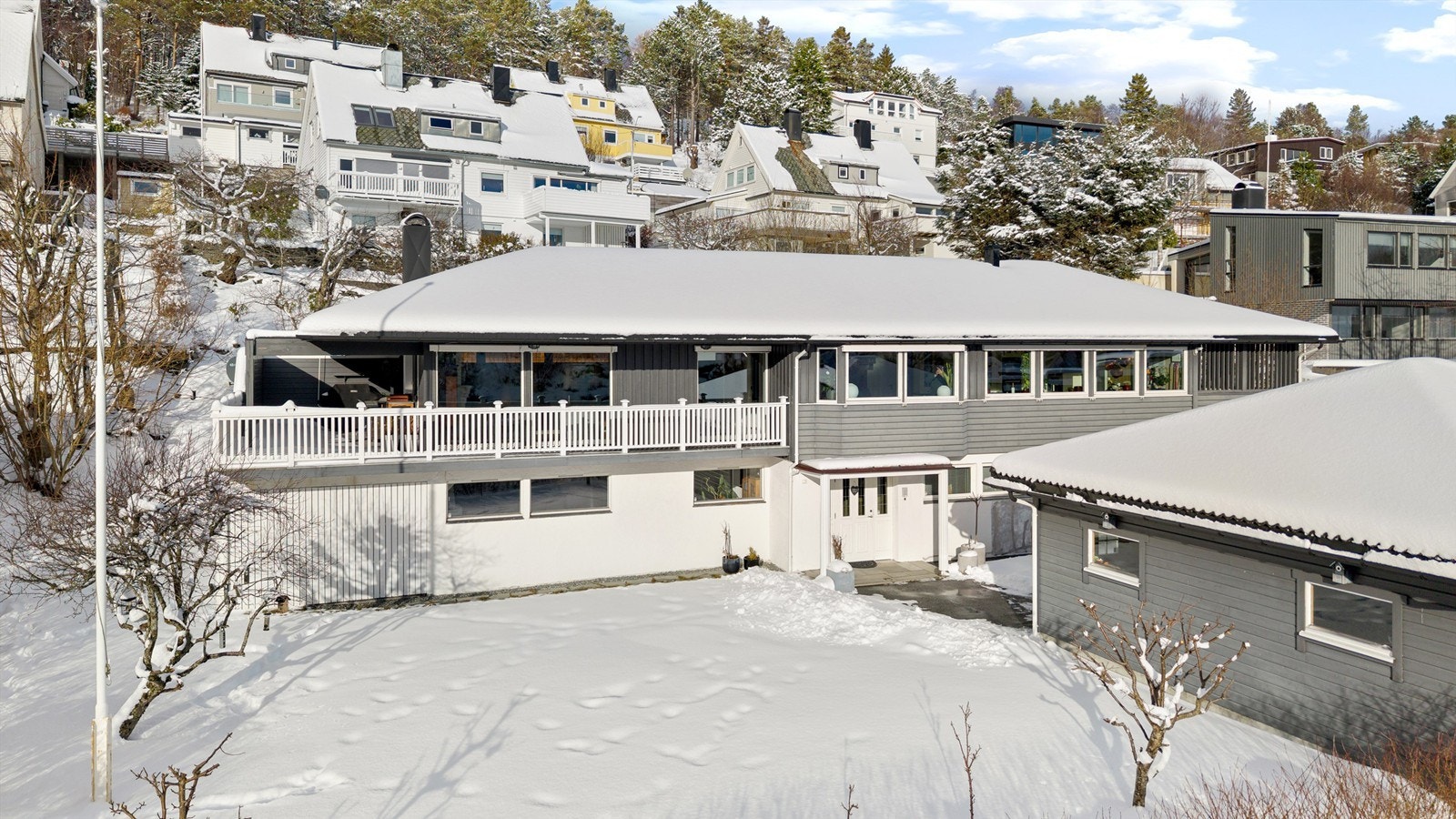 Fasade mot syd Galleribilde