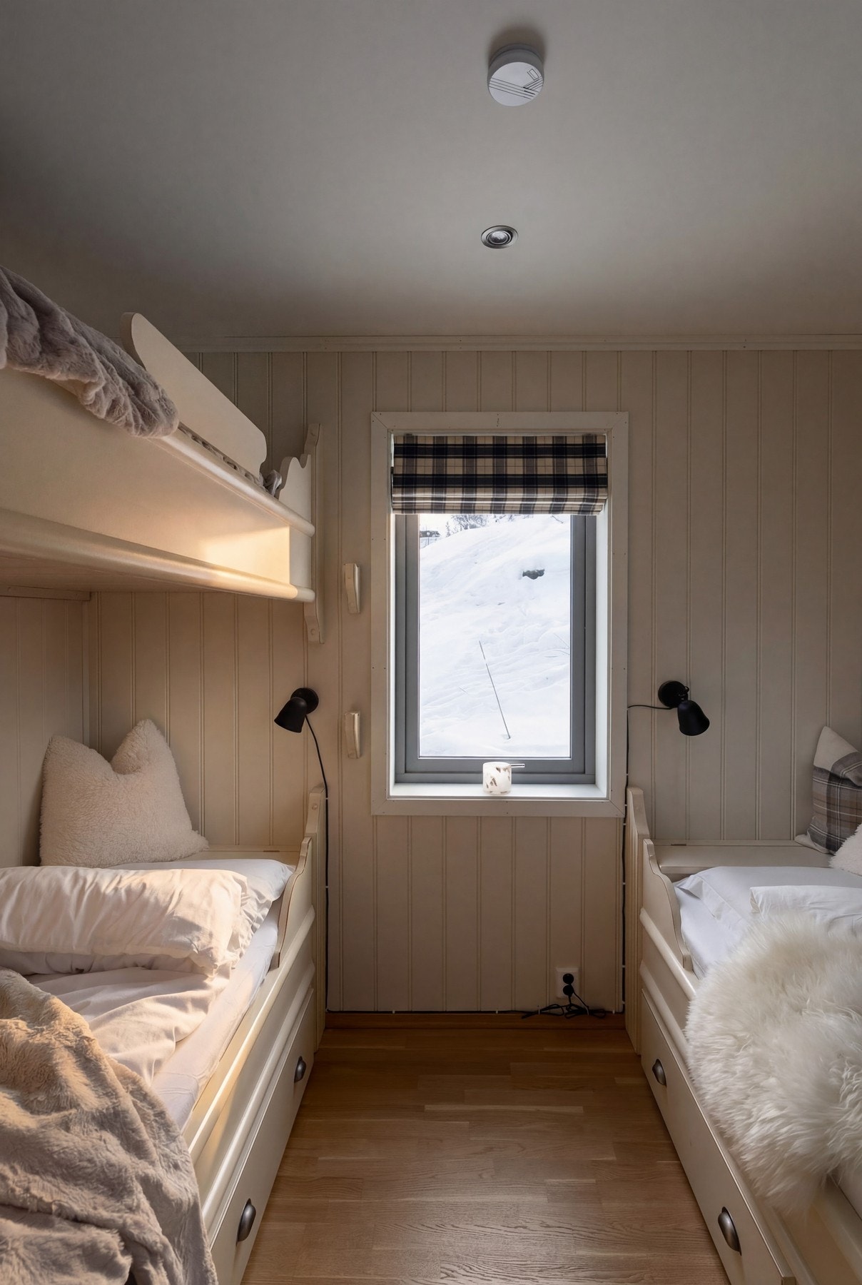 Køyesengene skaper den helt spesielle hyttekosen Galleribilde