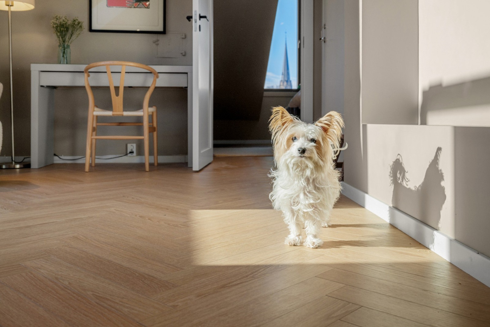 Videre inn til soverommet. Galleribilde