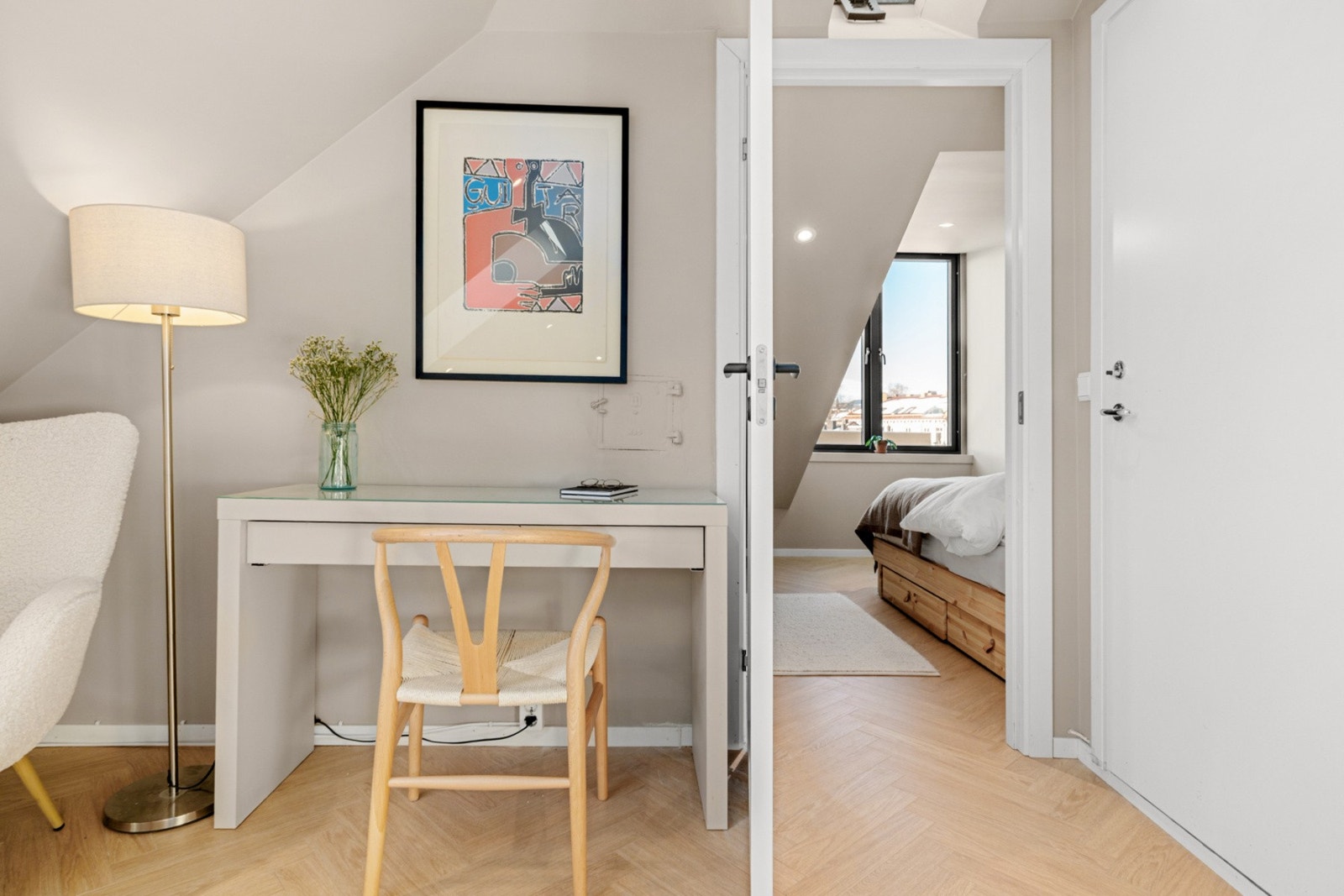 Fleksibel loftsetasje med flere bruksmuligheter. Galleribilde