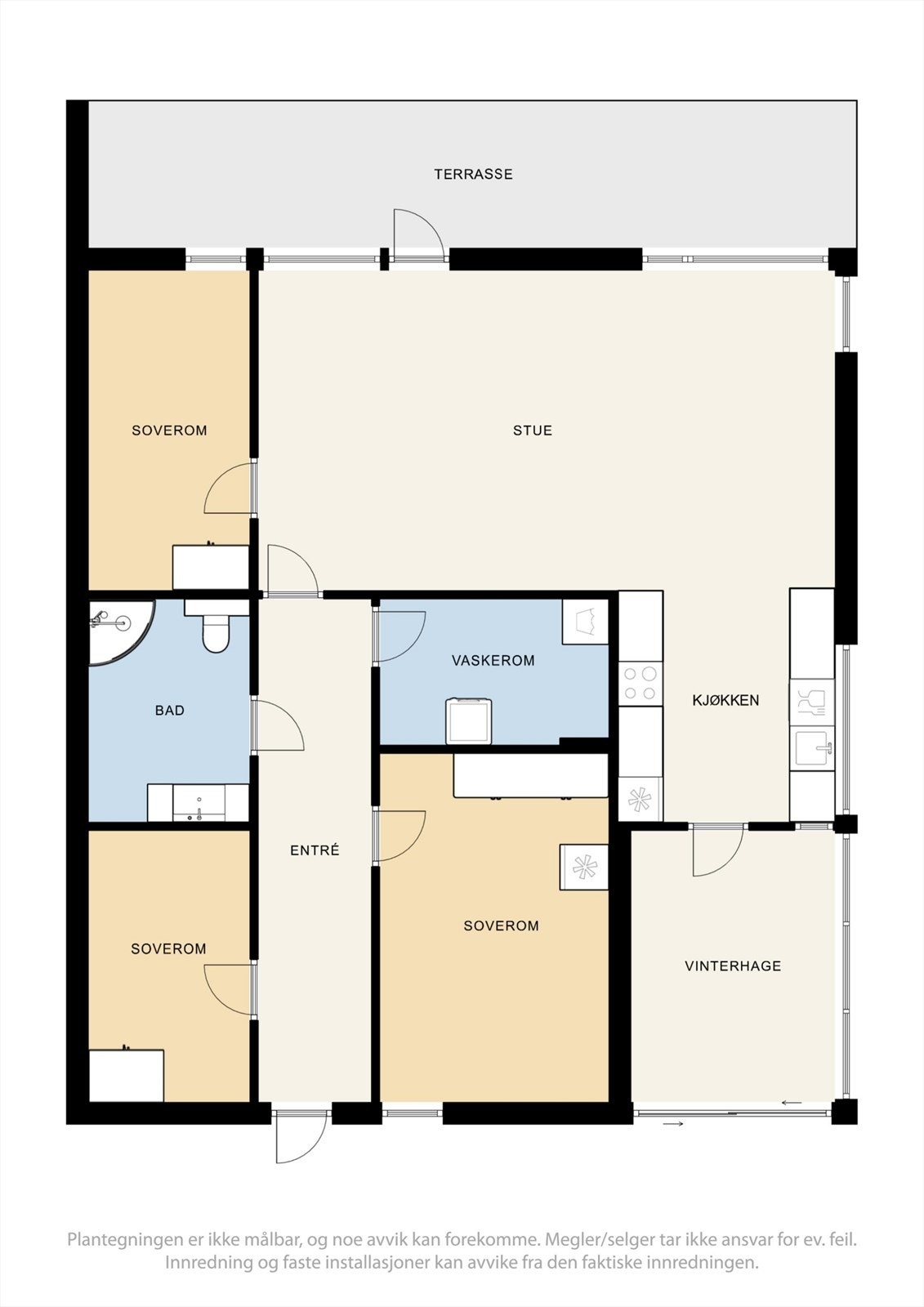 Plantegning. Galleribilde