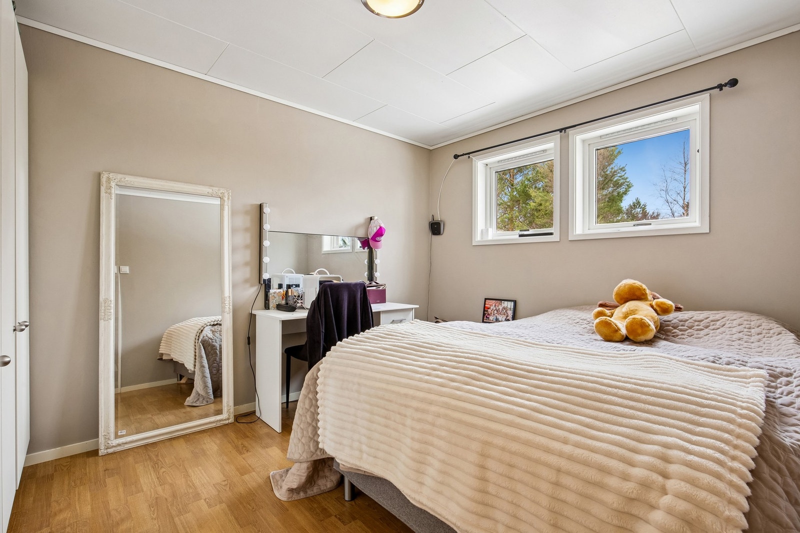 Soverom i utleiedel Galleribilde