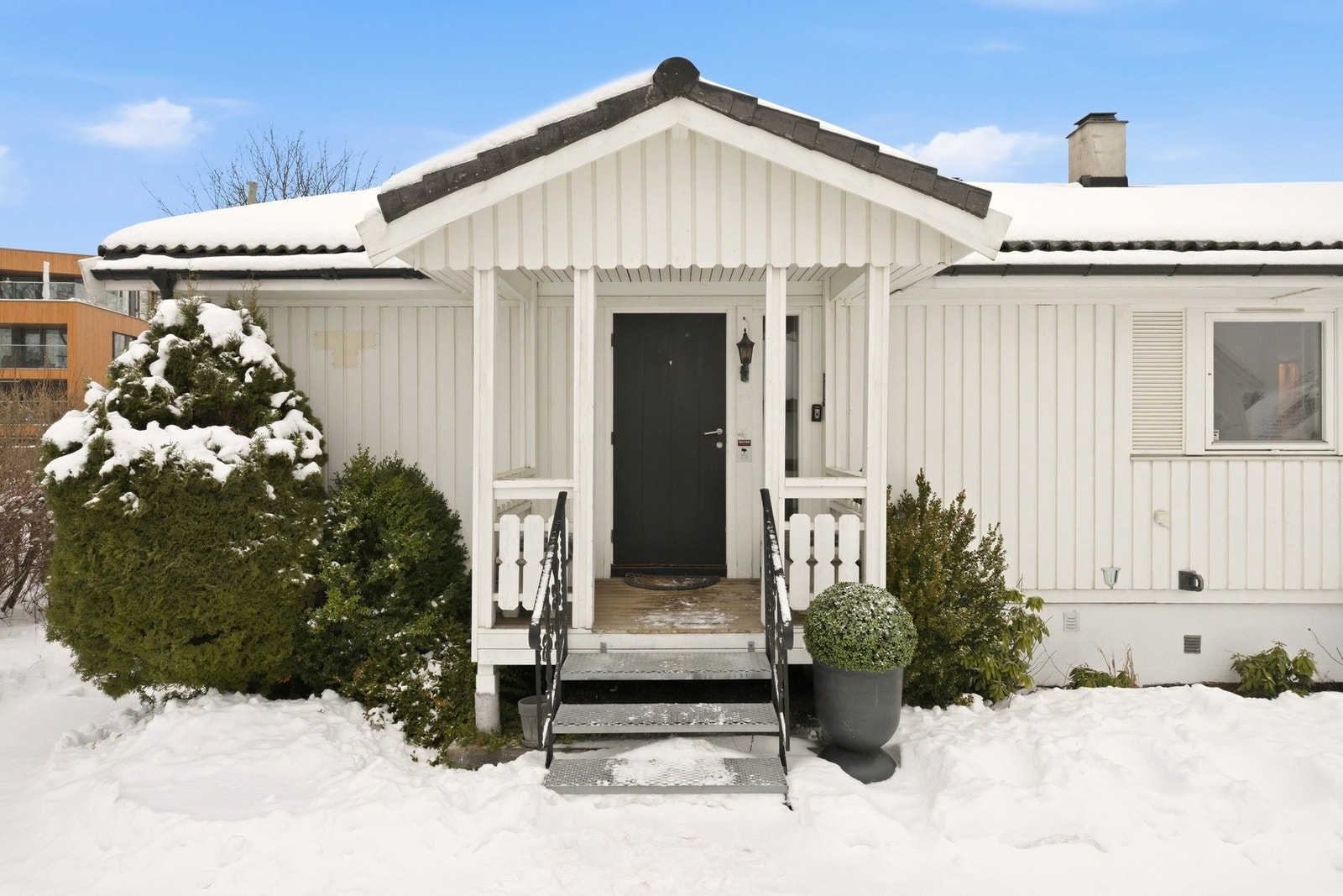 Hyggelig inngangsparti. Galleribilde