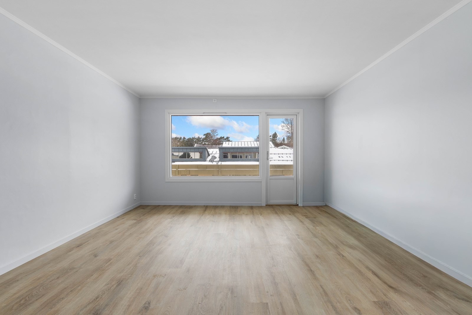 Leiligheten inneholder stue, kjøkken, baderom, soverom, vaskerom, entrè og gang Galleribilde