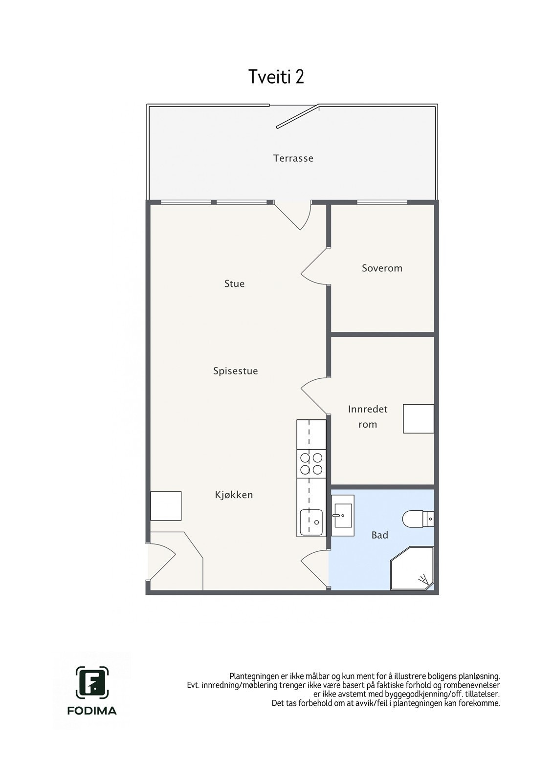 Tveiti 2 - 2D - Tveiti 2 - Letterhead Galleribilde