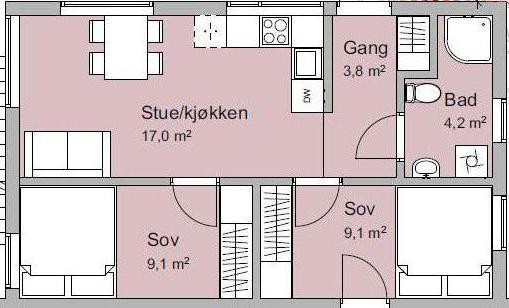 Planskisse. Galleribilde