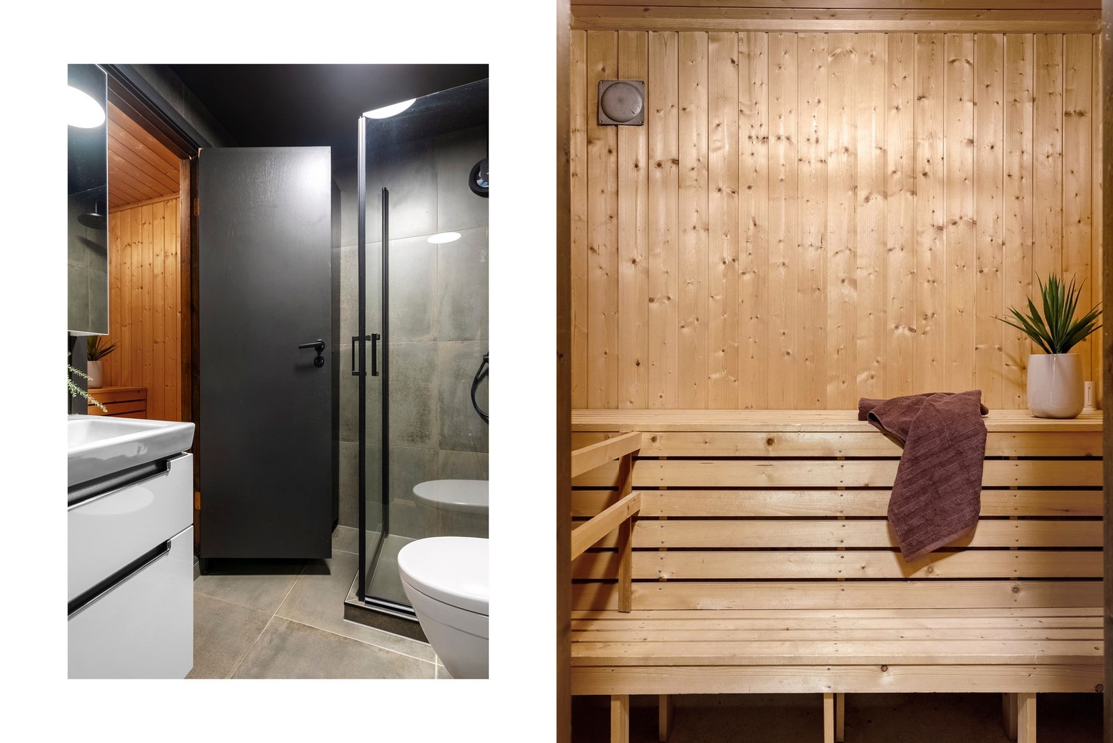 Med badstue Galleribilde