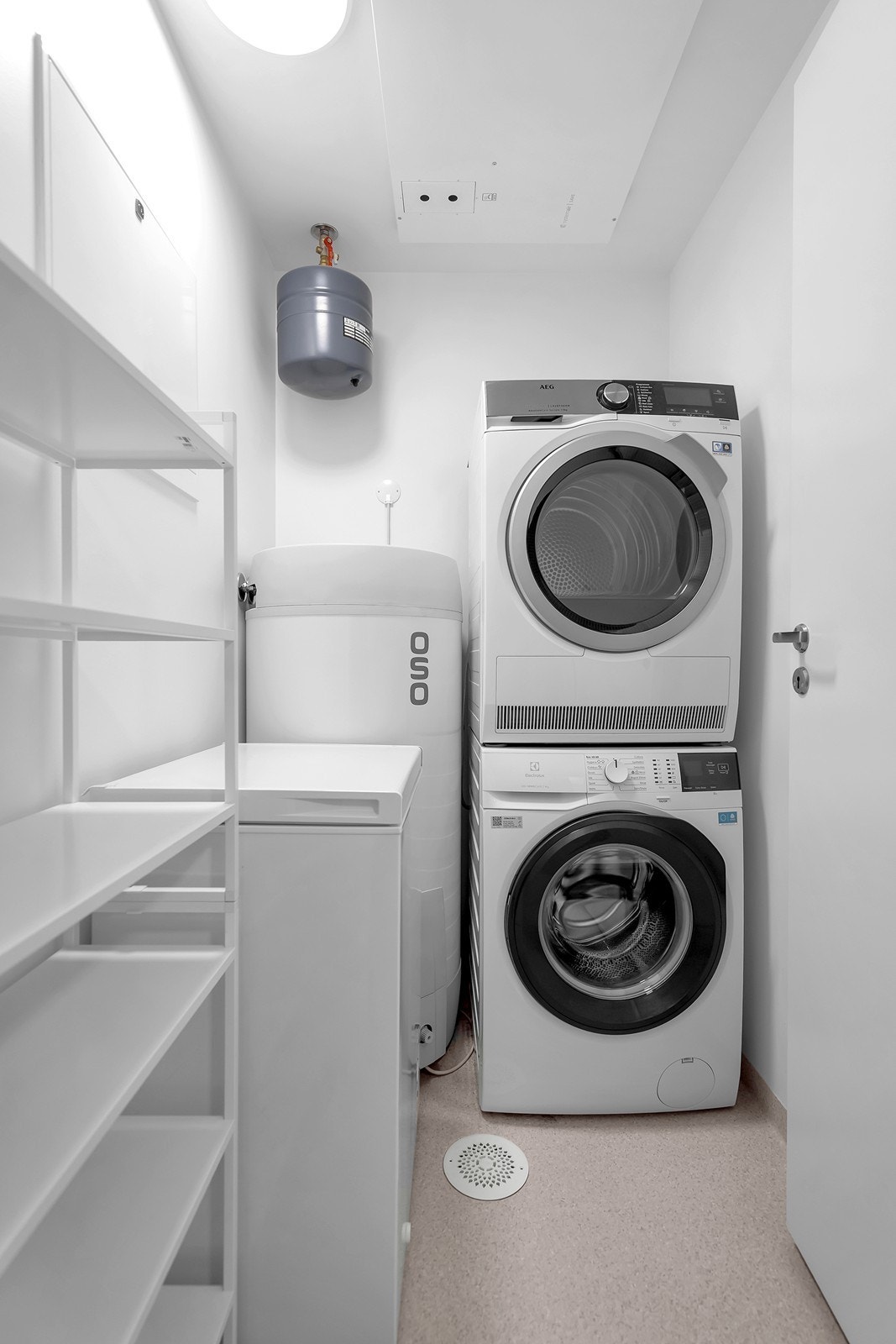 Praktisk bod/vaskerom. Galleribilde