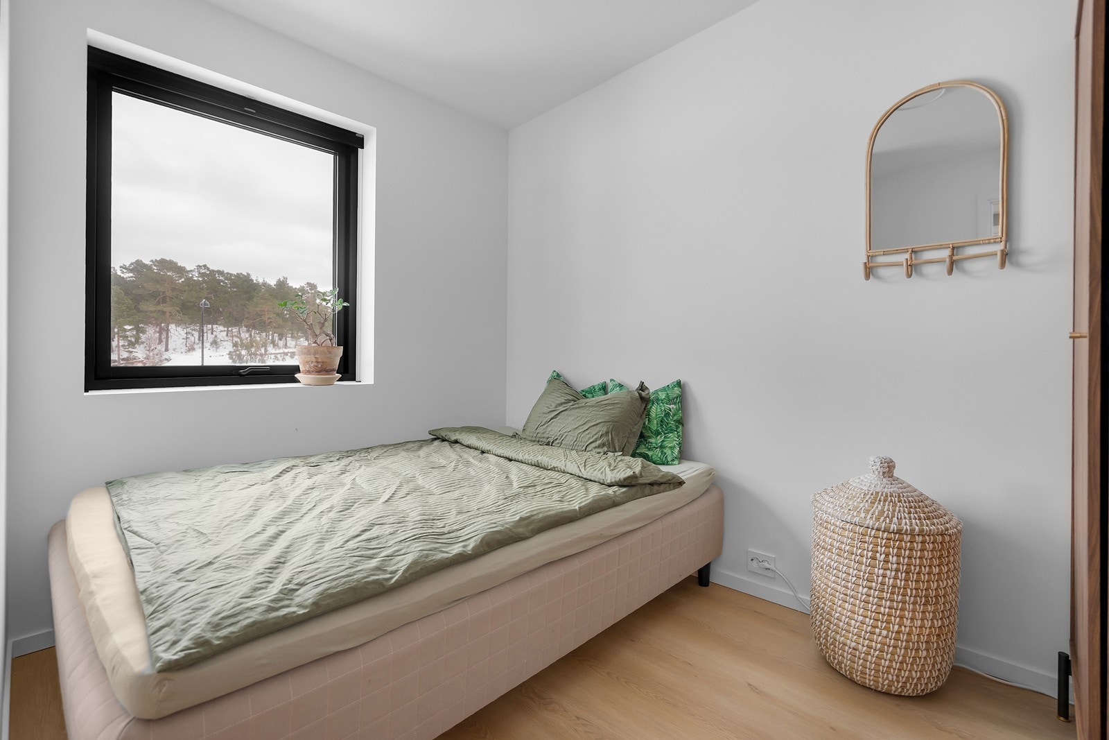 Soverom 3 er lyst og pent. Galleribilde