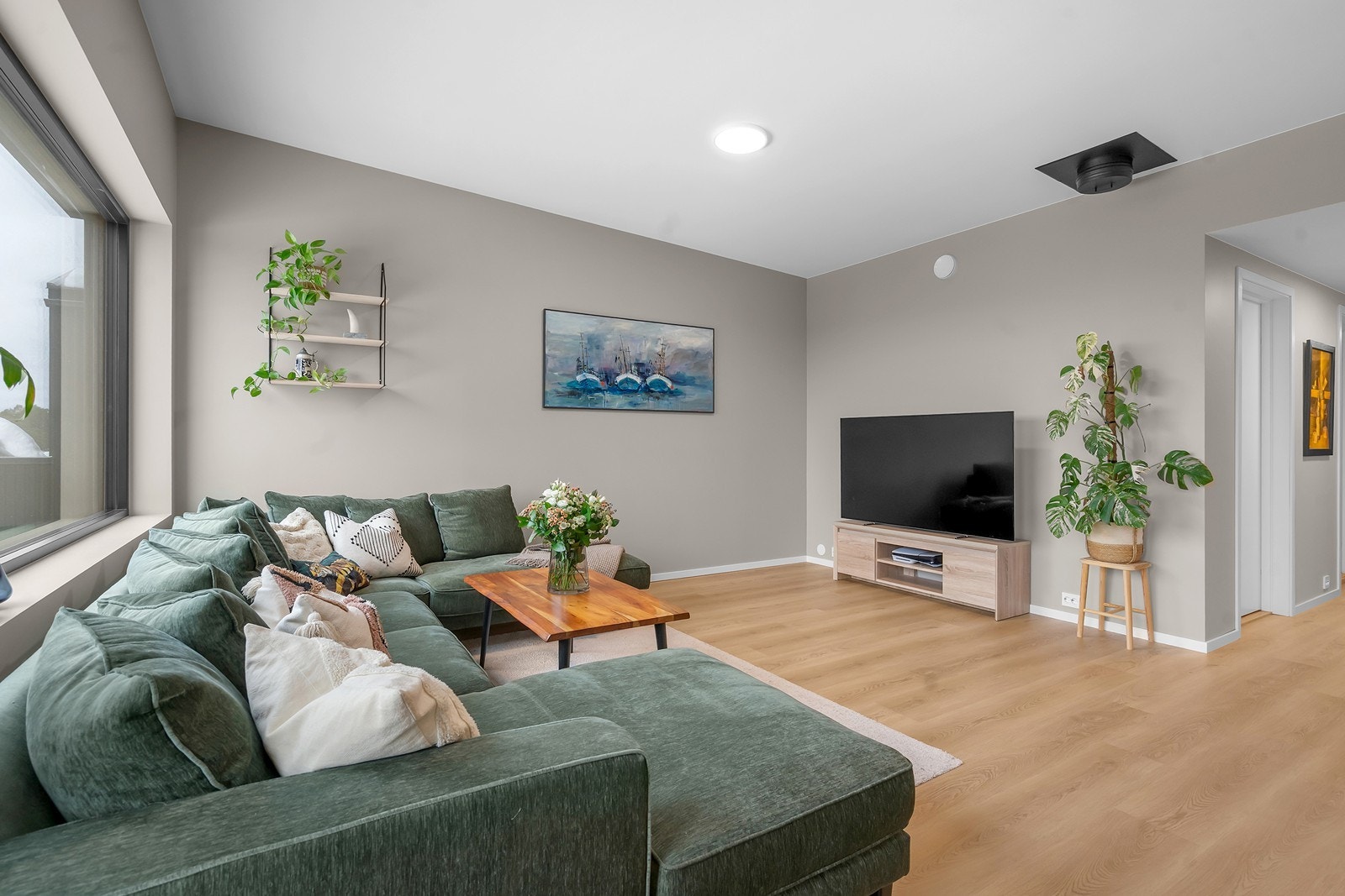 Klargjort for vedovn. Galleribilde