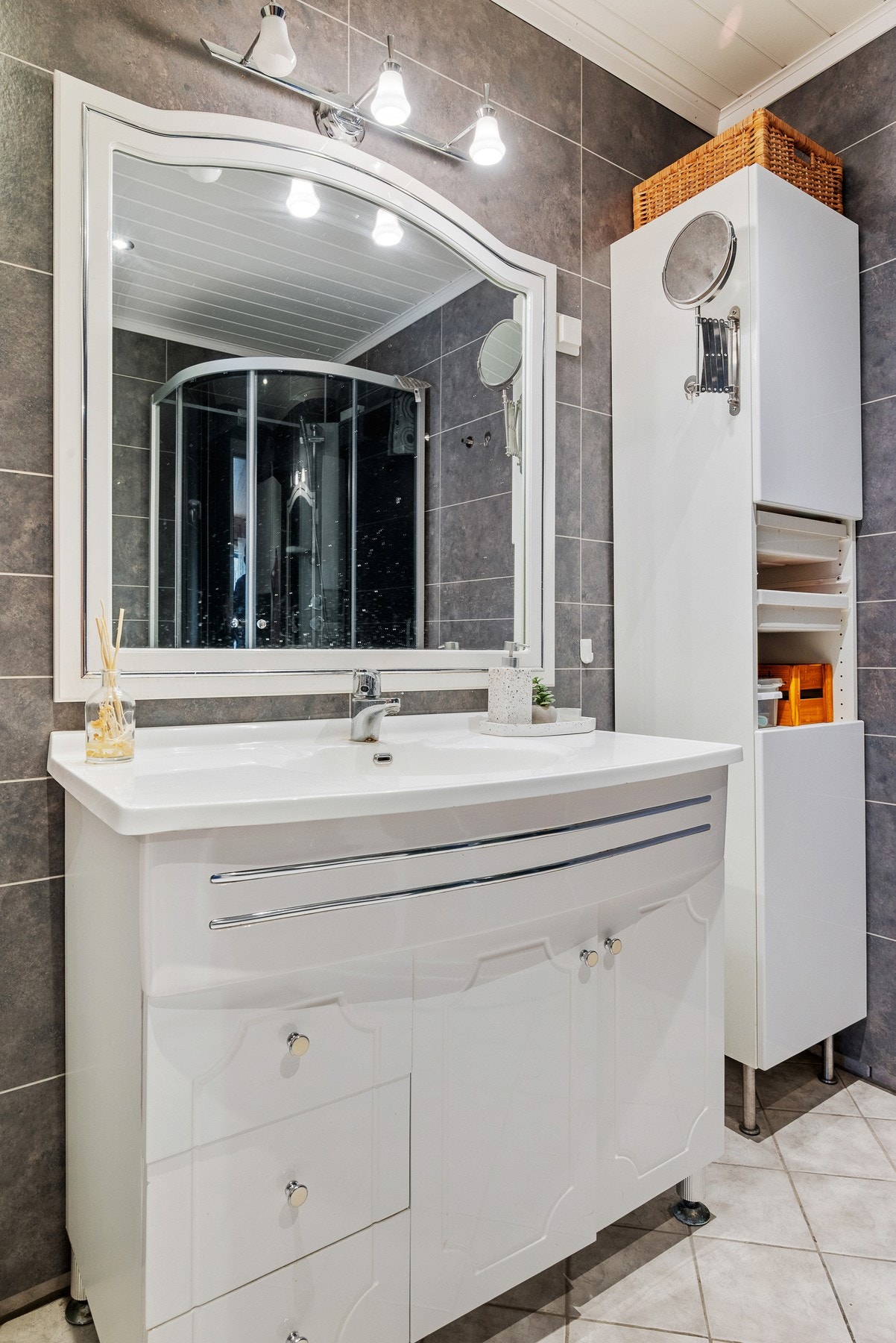 Her også med varmekabler i gulv. Galleribilde