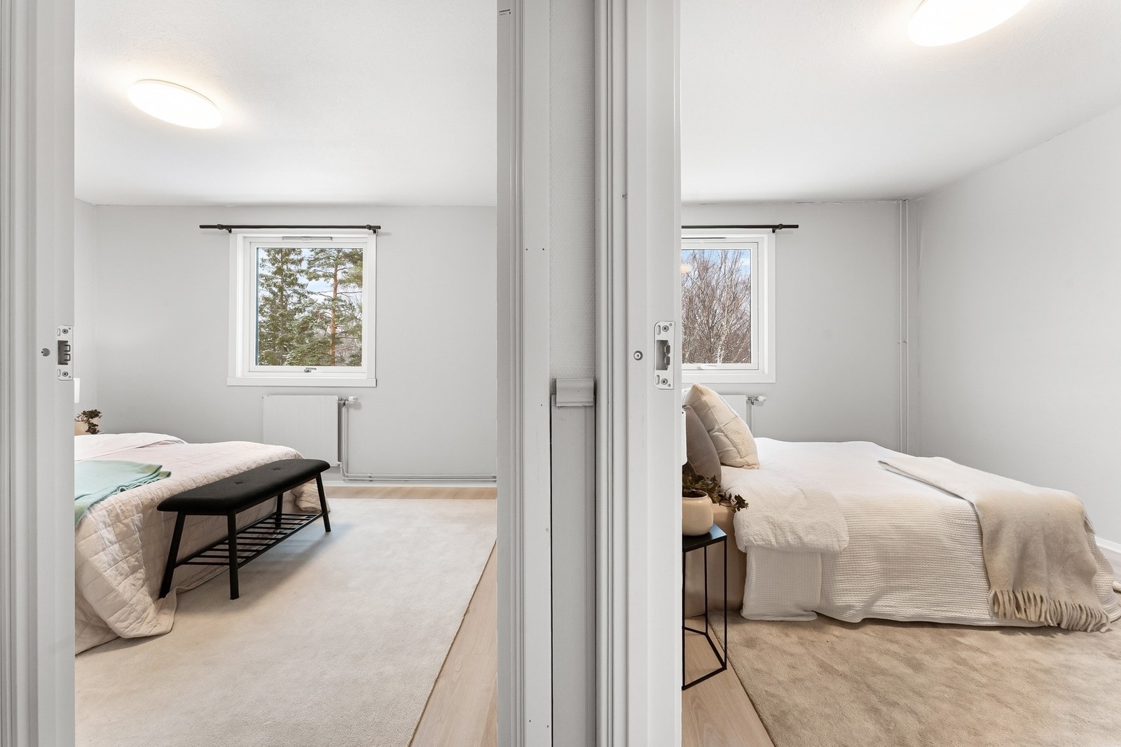 Leiligheten har to romslige soverom. Galleribilde