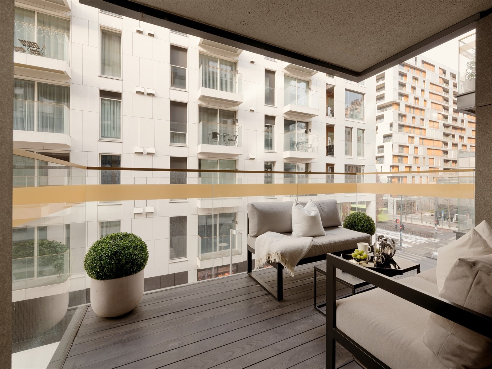 Fra stuen har du utgang til en hyggelig balkong på 8 kvm. Galleribilde