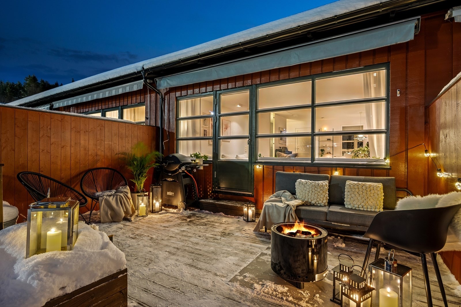 God kveldsstemning. Galleribilde