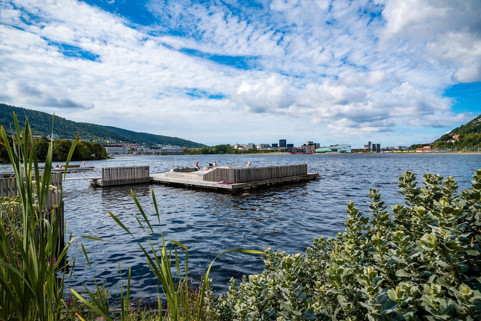 Møllendal er et område under stor utvikling med flere nye badeplasser. Galleribilde