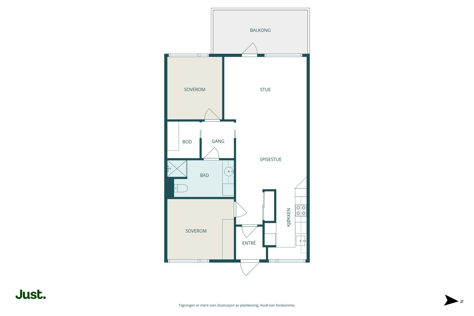 Planskisse. Galleribilde