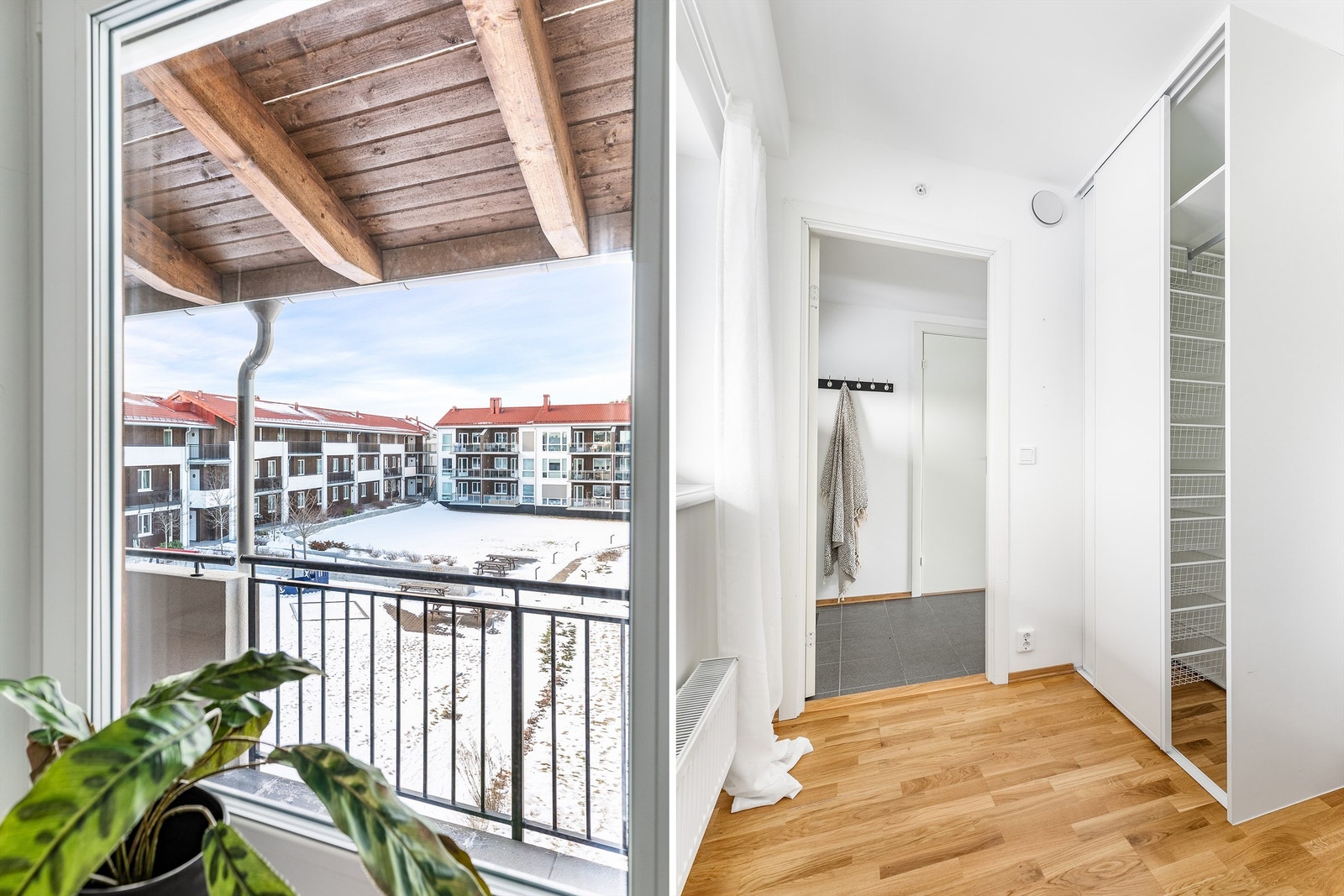 Skyvedørsgarderobe er installert i alle soverom. Galleribilde