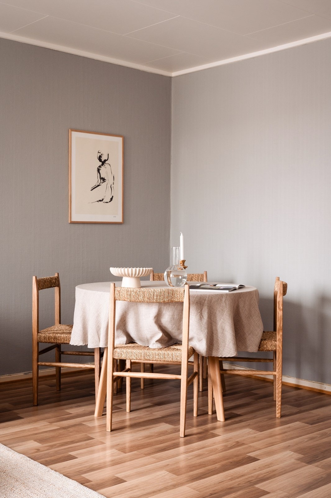 God plass til hyggelig spisestue Galleribilde