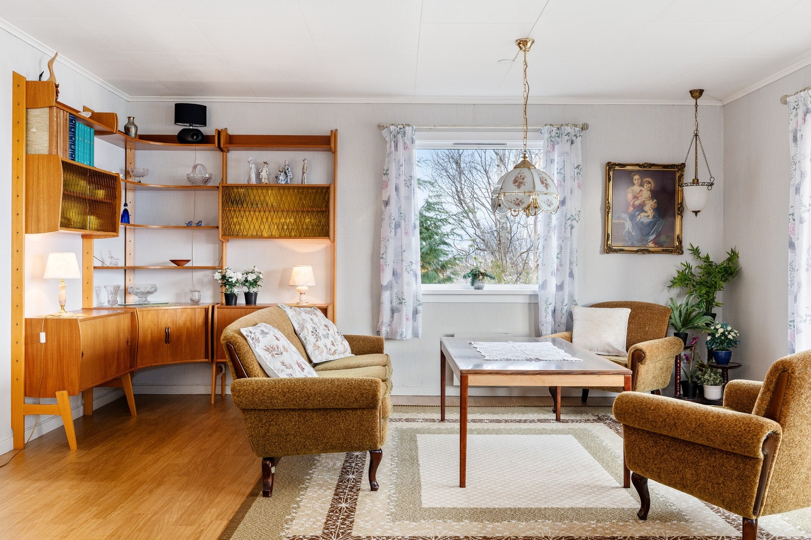 Stuen er delt i 3 soner Galleribilde