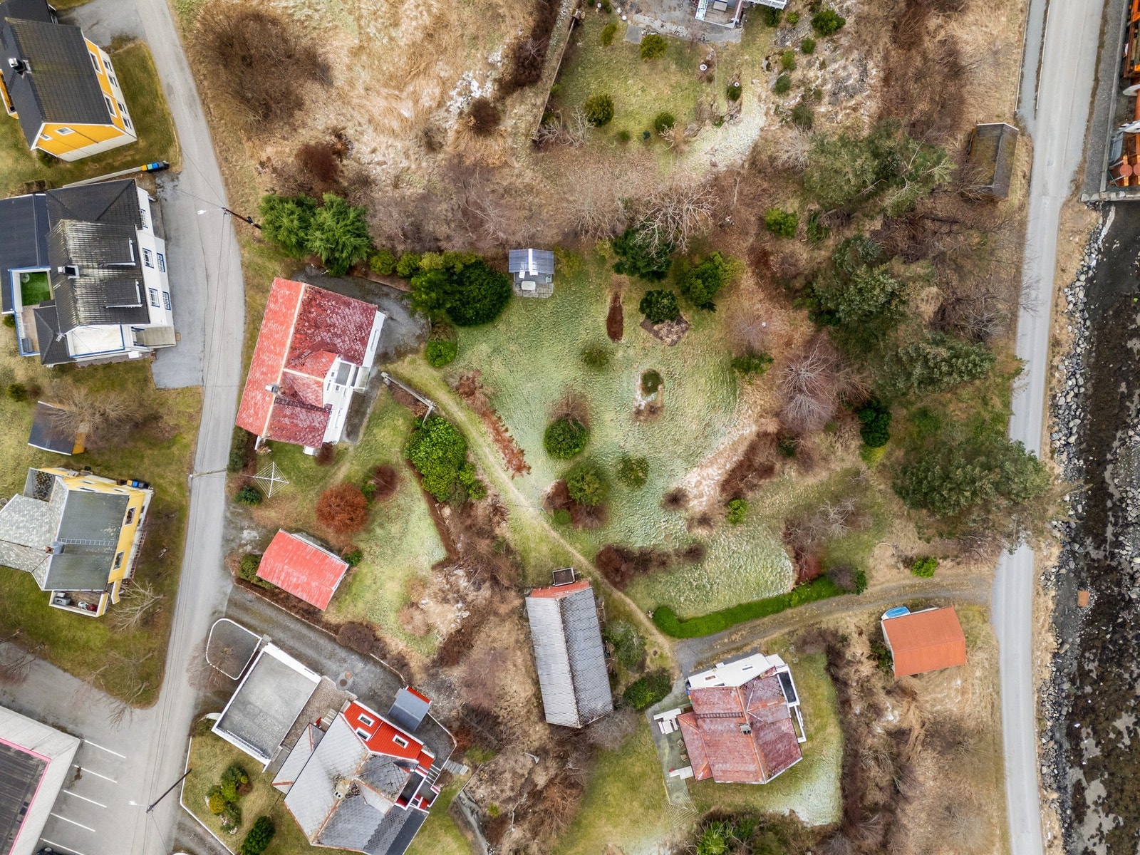 Dronefoto Galleribilde