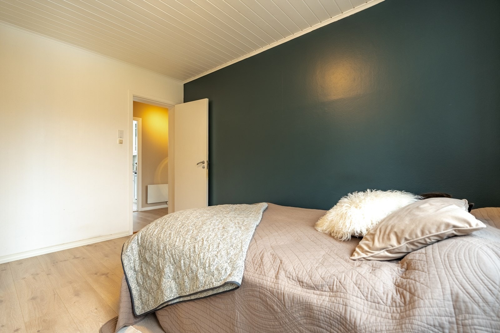Hovedsoverommet måler 11,1 kvm. Galleribilde