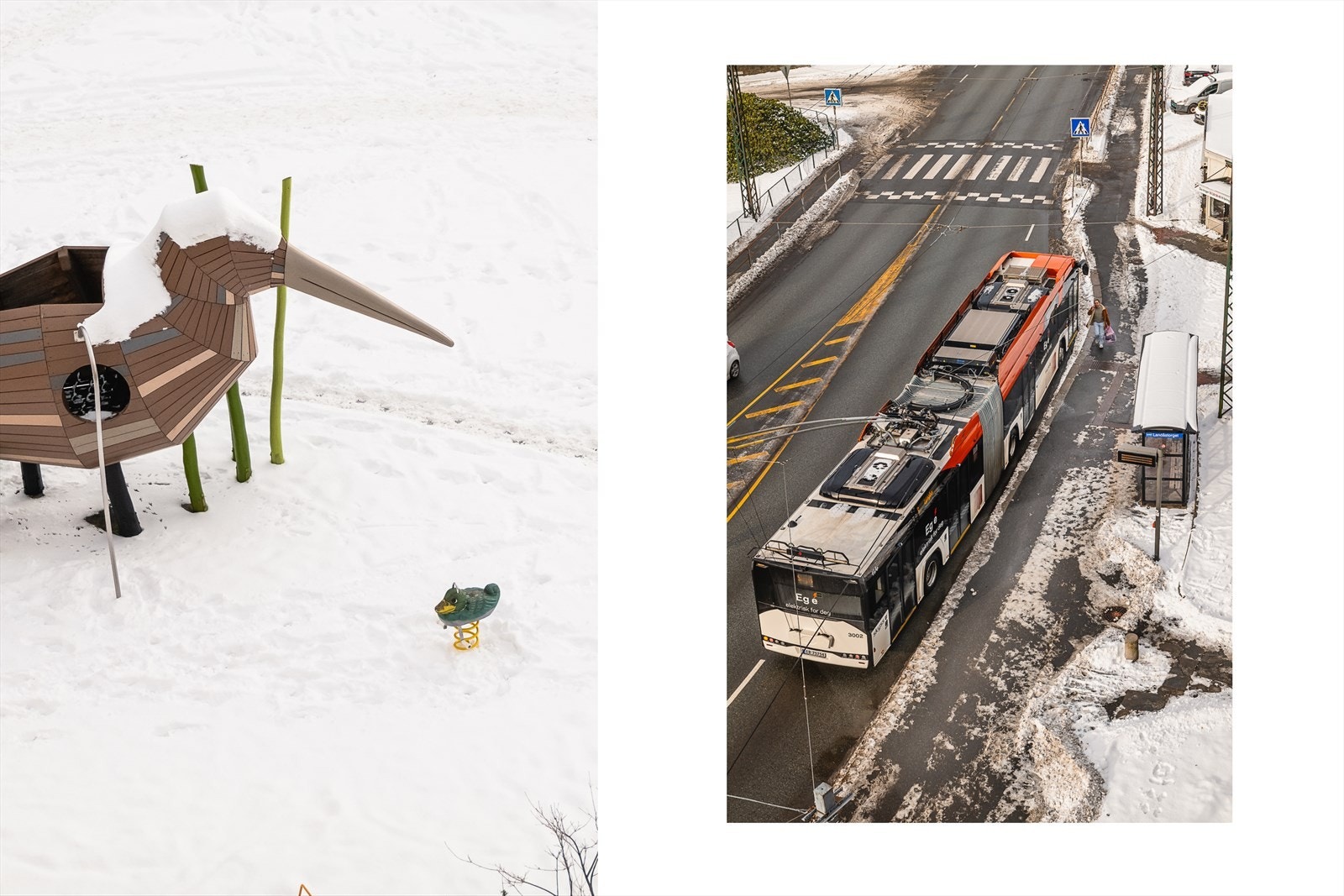 Fra Nattlandsveien er det hyppige bussavganger store deler av døgnet, som enkelt frakter deg til sentrumskjernen og bylivet på et kvarter. Galleribilde