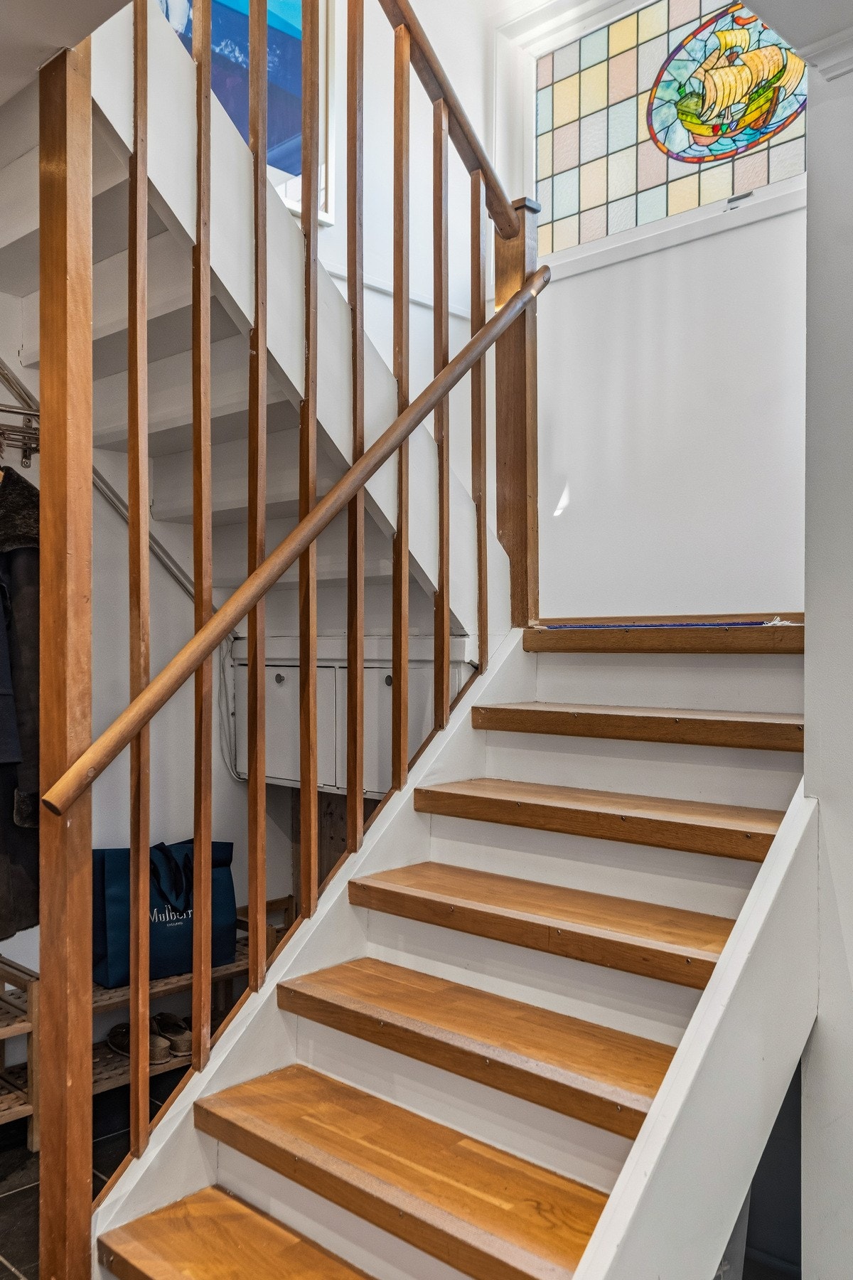 Karakteristisk trapp fra 60-tallet. Galleribilde